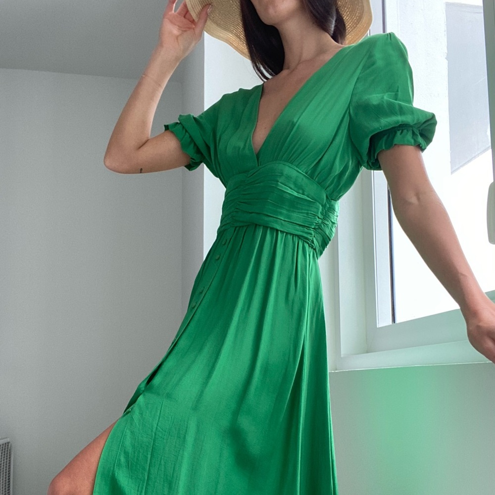 Zara Green dress
